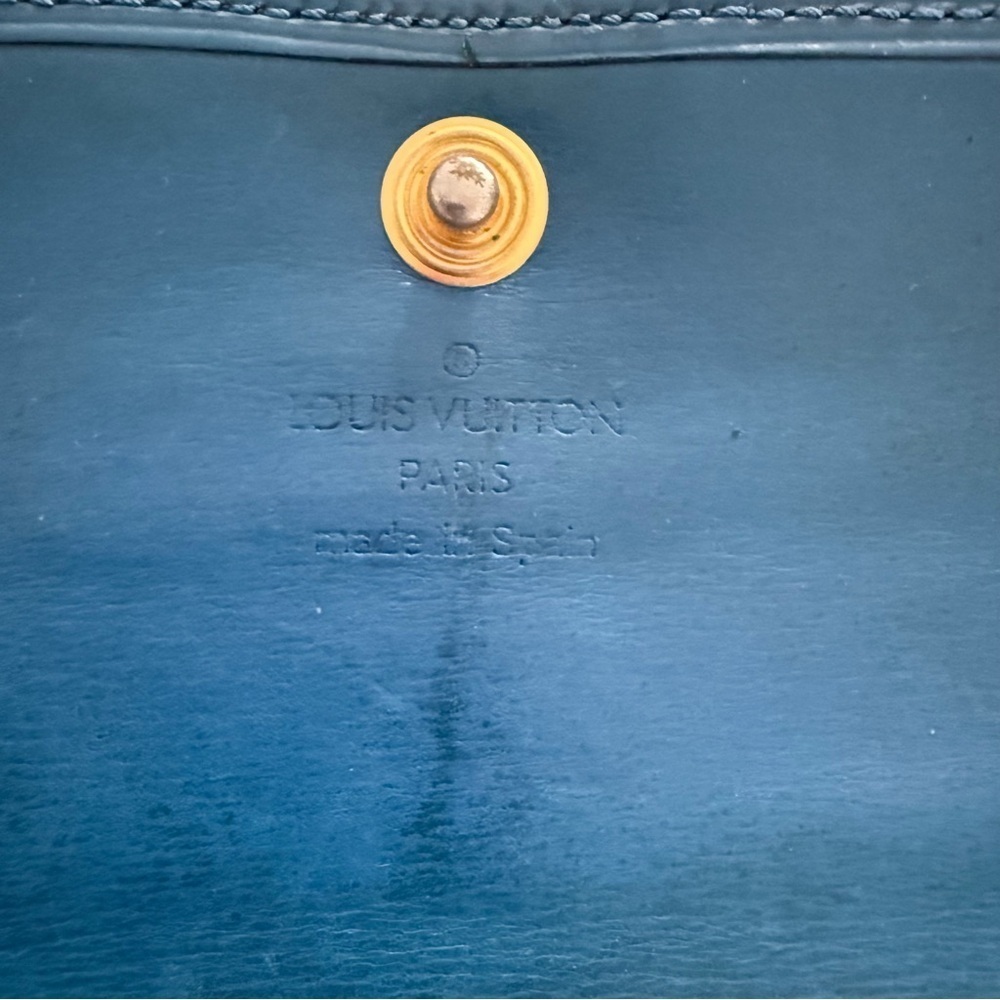 Louis Vuitton Wallet Épi Leather blue Vintage - Picture 5 of 5